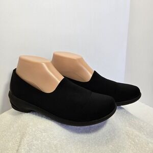 Abeo Smart  Womens Sz 8.5 Black 3410  Slip On System Non Slip Comfort Shoes